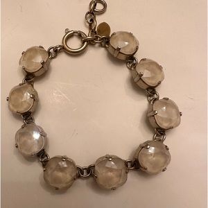 Catherine Popesco of LaVie Parisienne, handmade bracelet